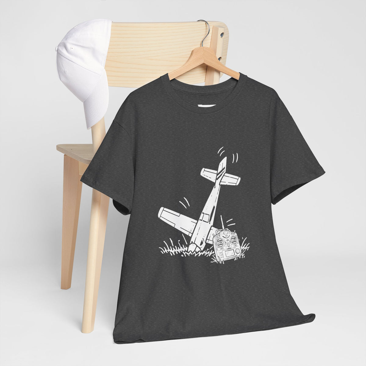 Have a Nice Flight T-Shirt - Crashed Plane Graphic Tee