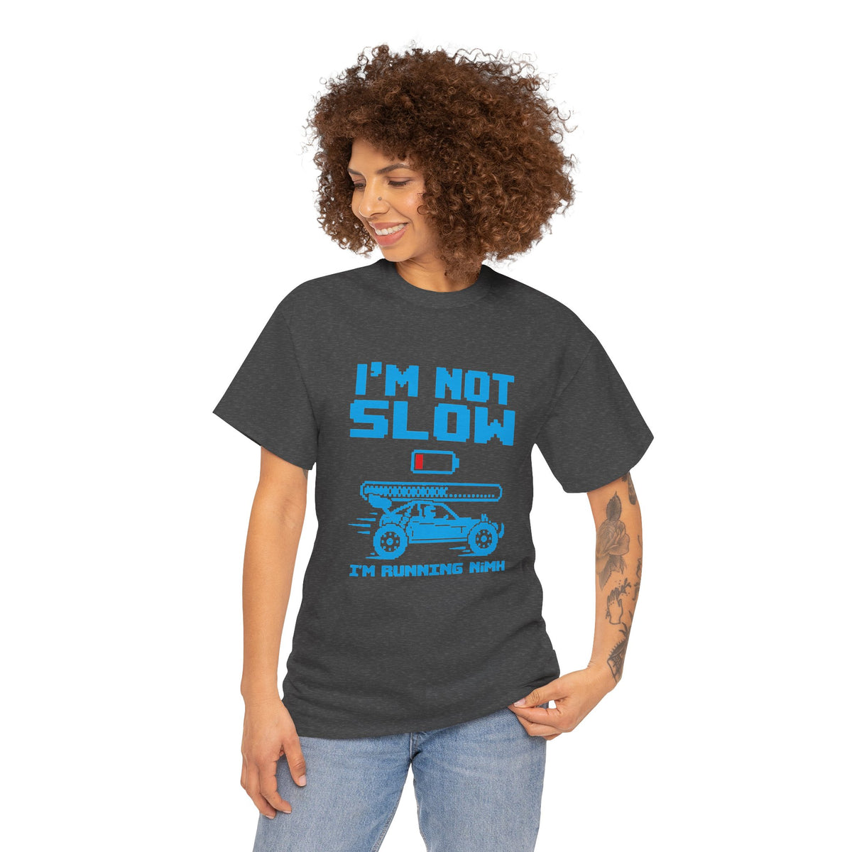Retro Video Game Tee - "I'm Not Slow, It's Loading" Gamer Shirt