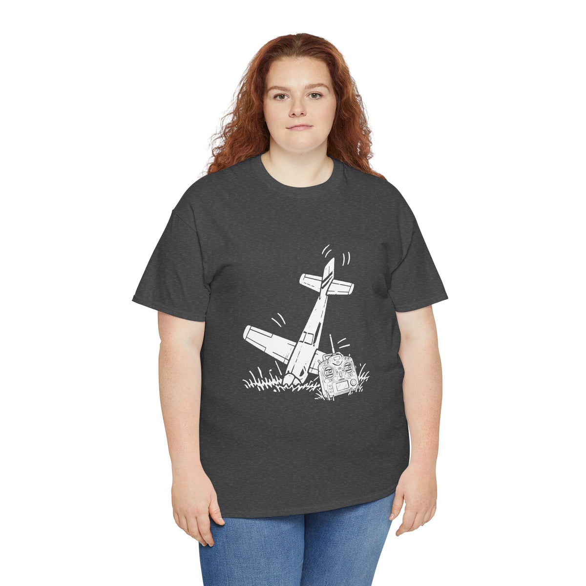 Have a Nice Flight T-Shirt - Crashed Plane Graphic Tee