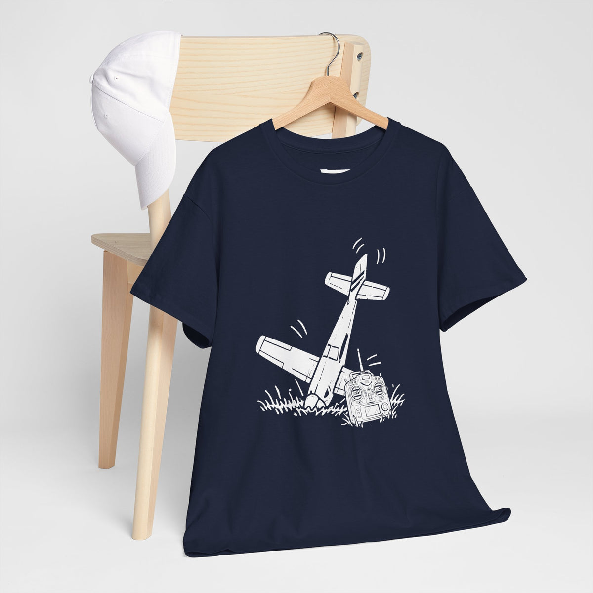 Have a Nice Flight T-Shirt - Crashed Plane Graphic Tee