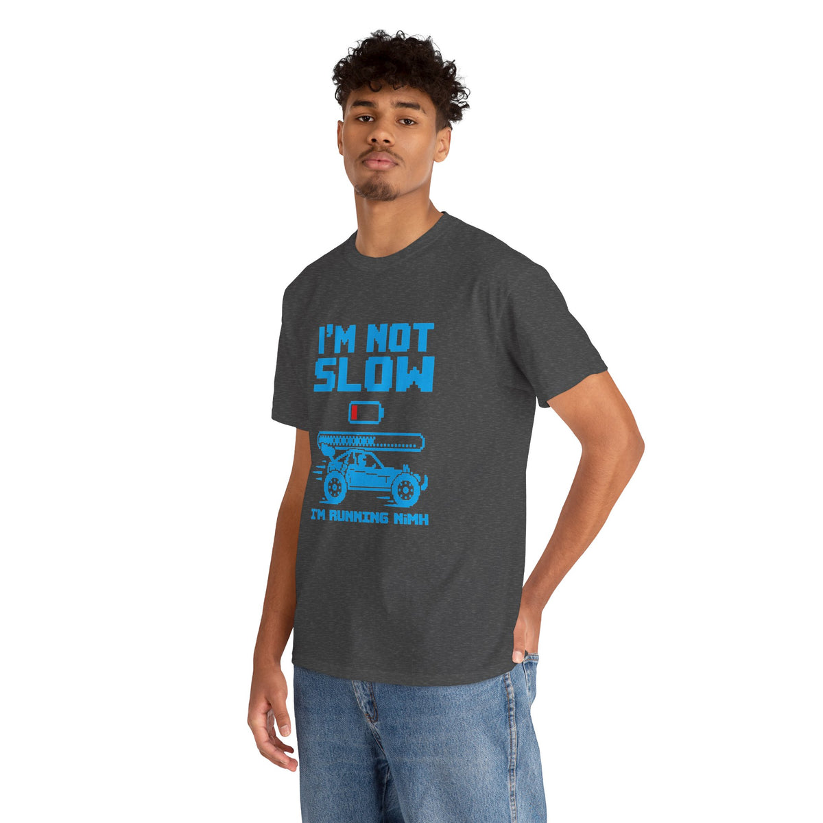 Retro Video Game Tee - "I'm Not Slow, It's Loading" Gamer Shirt