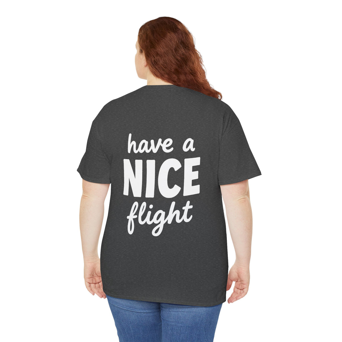 Have a Nice Flight T-Shirt - Crashed Plane Graphic Tee