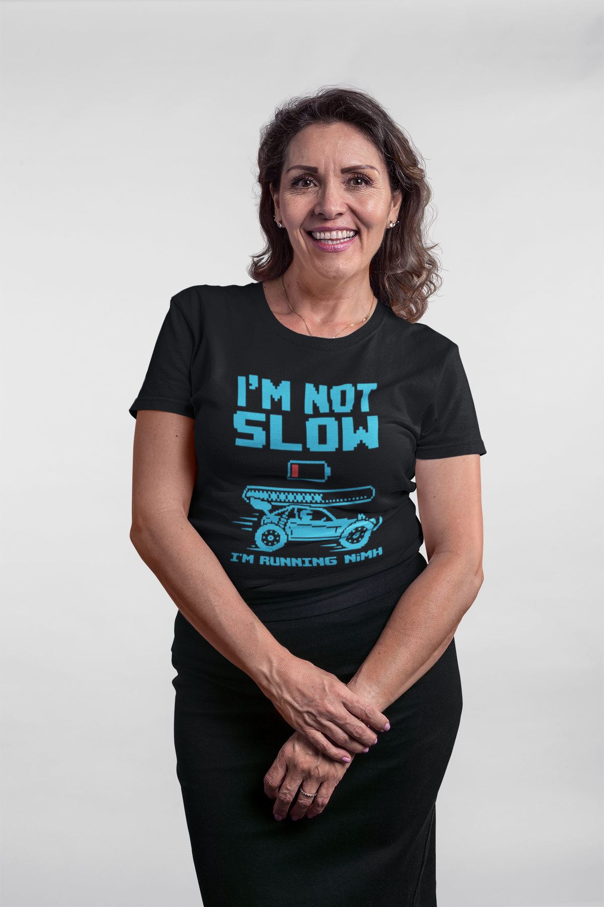 Retro Video Game Tee - "I'm Not Slow, It's Loading" Gamer Shirt
