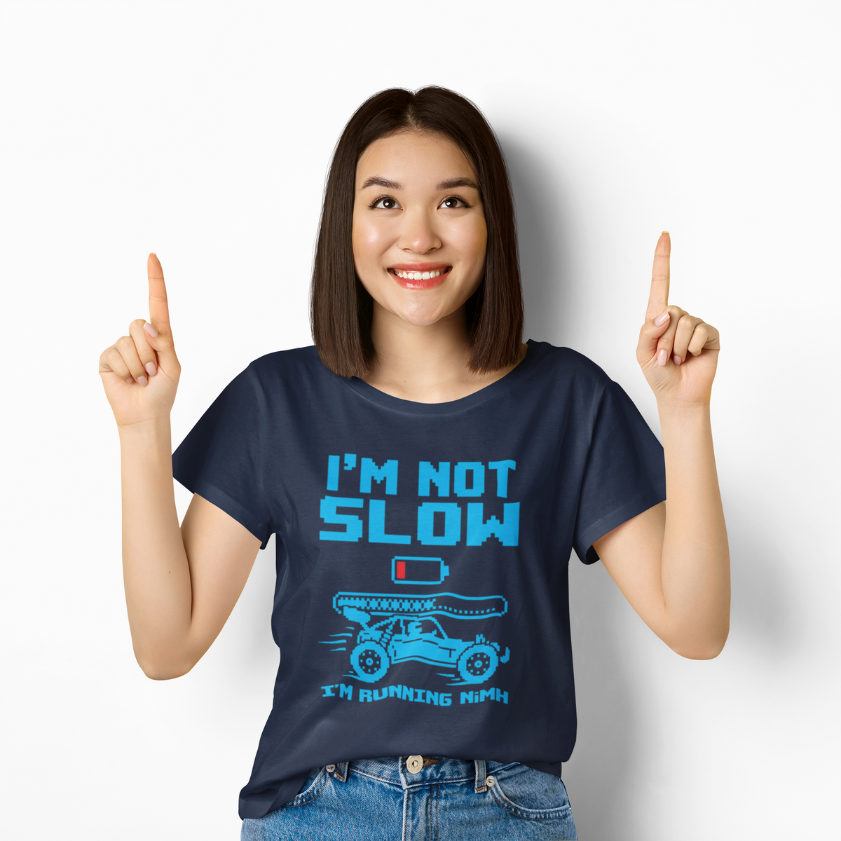 Retro Video Game Tee - "I'm Not Slow, It's Loading" Gamer Shirt