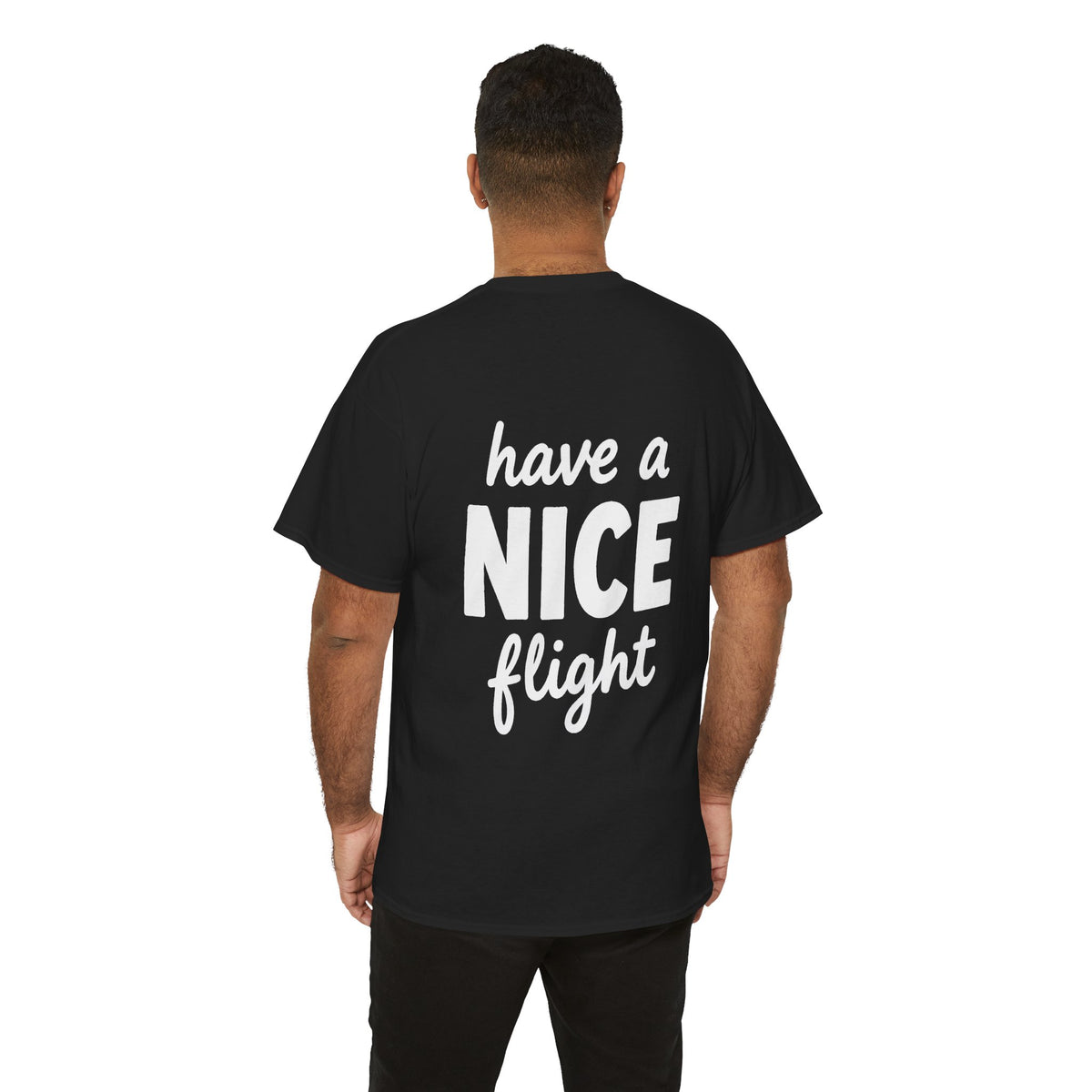 Have a Nice Flight T-Shirt - Crashed Plane Graphic Tee